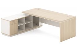 China Veneer Panel Office Desk Computer Table High Density MDF Board supplier