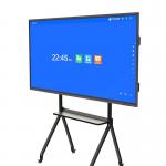 98 Inch Instant Response Infrared Interactive Touch Screen Whiteboard With USB/VGA/Wi Fi Connection for sale