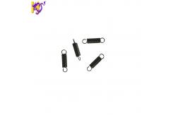 China Black Zinc Plating Piano Wire Springs 0.05-20.0mm Double Hook Extension supplier