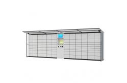 China Customizable Grey/Custom Smart Parcel Locker with Stainless Steel Keypad supplier