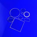 Factory High Temperature Resistant Fused Silica Custom Optical Quartz Sheet Glass Plate for sale