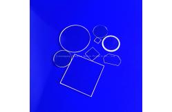 China Factory High Temperature Resistant Fused Silica Custom Optical Quartz Sheet Glass Plate supplier