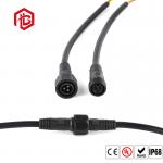 Low Voltage PVC 3 PIN M15 Male And Female Connectors for sale