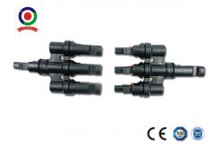 China Low Power Loss Solar Panel Branch Connector For Photovoltaic Power Station supplier