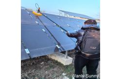 China Customized Single-Disc Solar Panel Brush with Advanced Micro-Gear Rotating Brush Design supplier