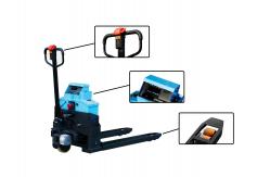 China 2ton Load Capacity Electric Pallet Jack Forklift With Weighing Scale supplier