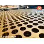 ASME SB171 C71500 Copper Nickel Alloy Tube Sheet for Heat Exchanger Application