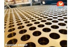 China ASME SB171 C71500 Copper Nickel Alloy Tube Sheet for Heat Exchanger Application supplier
