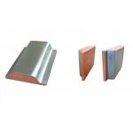 Narrow Side Copper Plated Aluminum Sheet Flat Optional Size Electical Conductivity for sale