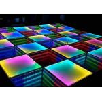P2.5 Full Color Video Dance Floor, SMD Luminous Floor Tiles 1/32 Scan 160*160mm Module for sale