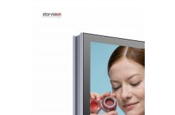 China 6 Sheet LED IOT Aluminum Light Box Mupi Advertising Led Backlit AC250V supplier