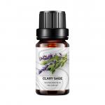 10ml Organic Clary Sage Essential Oil Aromatherapy Body Diffuser Spa for sale