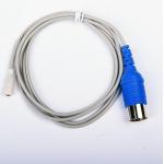 Repusi Concentric EMG Needle Electrode Reusable Cable With 6 Pin DIN Plug for sale
