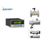 Panel Mounted Remote Display Ultrasonic Flow Meter With Double Power Supply for sale
