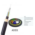 12 Cores Single Jacket Span 100 ADSS Fiber Optic Cable