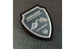 China Clothing Logo 3D Tpu Patches High Frequency Soft Embossed Garment Badge supplier