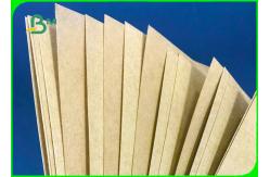 China 250gsm - 400gsm Brown Uncoated Kraft Paper For Making Boxes supplier