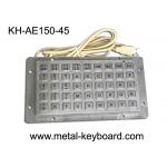 Anti - vanda Keyboard with 45 Keys , Industrial Metal Keyboard for sale
