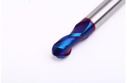 China TiAlN Coated Carbide Ball Nose End Mill supplier