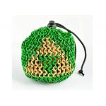 DIY Stainless Steel Aluminum Chainmail Metal Ring Mesh Dice Bag With Color Plated for sale