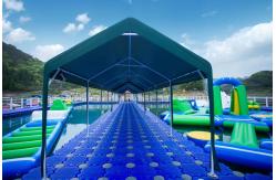 China Flexible Chemical Resistant Black PE Pontoons With Capacity Up To 5000kg supplier
