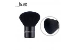 China Copper Ferrule Buffer Synthetic Makeup Brushes Set dense handcrafted supplier