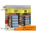 Cold - Rolled Steel Supermarket Gondola Shelving Easy Assemble Light Duty Type for sale