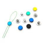China Laser Printable Plastic Meter Security Seal Tamper Evident Twist Tight Locking for sale