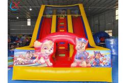 China Factory Commericial Inflatable PAW Patrol Slide Big Inflatable Double Dry Slides supplier
