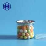 Airtight 100ml Plastic PET Cans For Salt Sugar Chocolate Beans Chewing Gum for sale