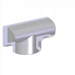 CuNi 9010 C70600 Round Pipe Butt Welding Copper Nickel Equal Tee