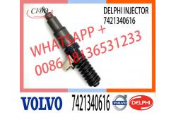 China Injector Electronic Unit 7421340616 85003268 BEBE4D25001 21371679 21340616 FH12 Diesel Injector supplier