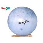 6.6ft Led Inflatable Moon Balloon For Outdoor Yard Exhibition for sale