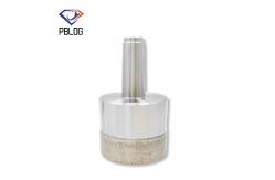 China PBLOG Diamond particles combined into a glass drill bit supplier