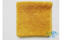 China Non-Abrasive Thick High Pile Terry Microfiber Bath Towels / Microfibre Face Cloth supplier