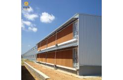 China Customizable Farm Steel Structure Poultry House Galvanized For Automated Ventilation supplier