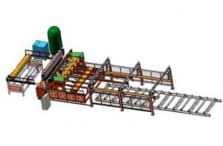 China GWC3300 Straight Bar Steel Mesh Welding And Forming Machine supplier