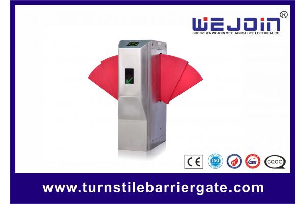 Widen Lane SS Automatic Turnstiles Flap Barrier Electro - Mechanical Design