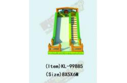 China Customizable PVC Tarpaulin Inflatable Slide For Farm Or Countryside Parties supplier
