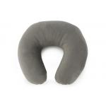 Cotton Adjustable Travel Pillow Memory Foam Neck Cushion Customizable Outer Cover for sale