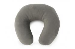 China Cotton Adjustable Travel Pillow Memory Foam Neck Cushion Customizable Outer Cover supplier
