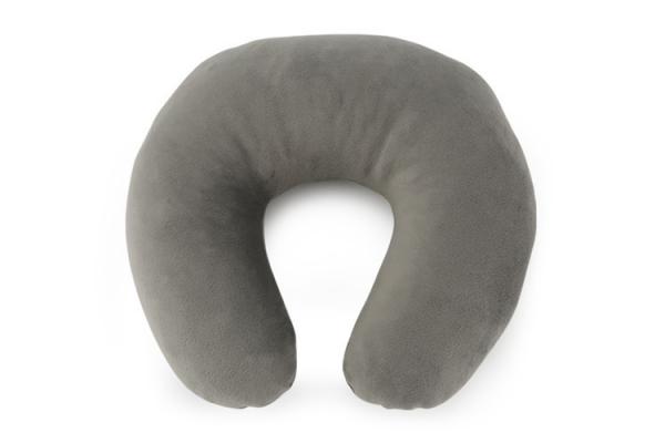 Cotton Adjustable Travel Pillow Memory Foam Neck Cushion Customizable Outer Cover