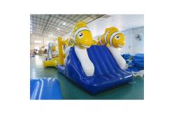 China Exciting Nimo Theme Aqua Run Inflatables / Blow Up Water Obstacle Course supplier
