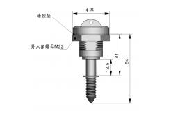 China Chrome Plated Quarter Turn Lock Zinc Alloy Cylinder Cam Lock supplier