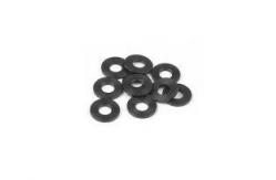 China 50x80x2mm Round Shims Customized Phosphating Black supplier