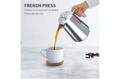 China 34OZ Double Wall Insulated French Press Coffee Maker Classical Style SS304 supplier