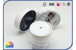 China Shimmering Powder 4C Pritned Paper Gift Packaging Tube Eco Friendly Reusable supplier