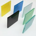 Ribbed Tempered Glass Fluted Toughened Laminated Glass for sale