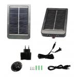 2500mAh Hunting Solar Panel Portable IR LED Trail Camera Accessories