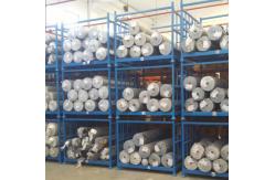 China Heavy Duty Detachable Metal Fabric Roll Racking System Stacking Pallet Storage Racks supplier